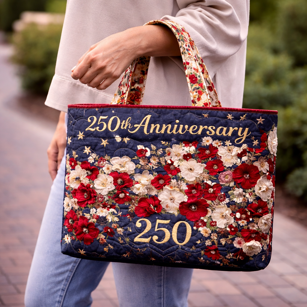 250 Flowers Project Tote