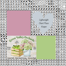 Green Valley Orchards Chart Place Keeper
