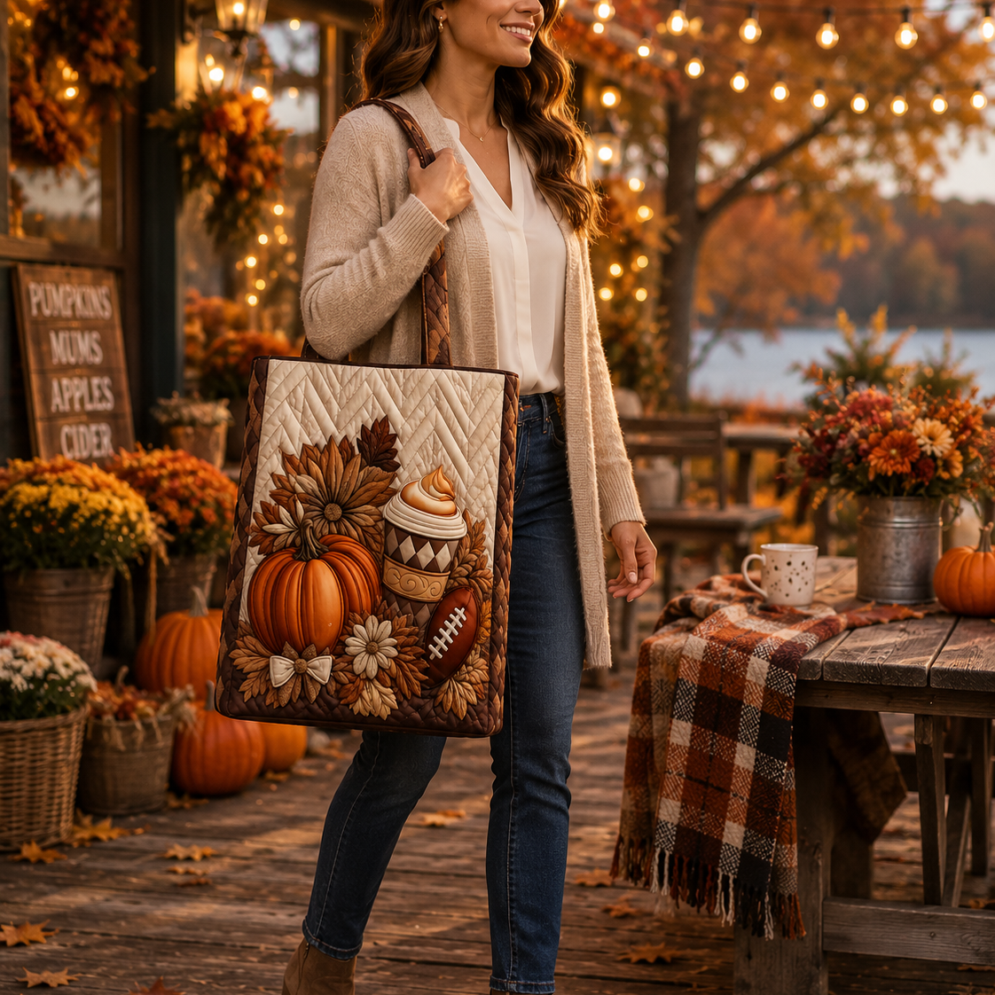 Pumpkin and Spice  Project Tote