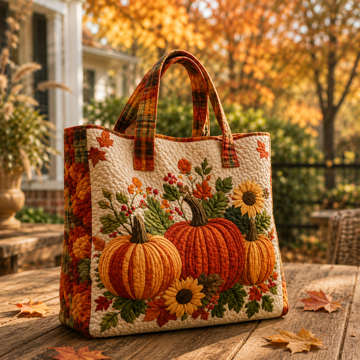 Pumpkins Project Tote