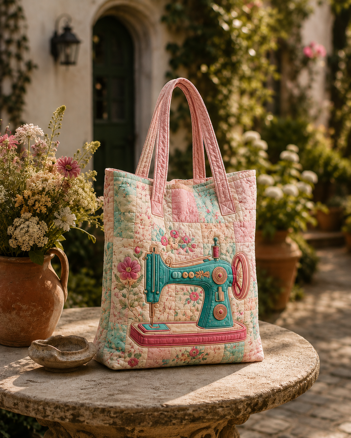 Sewing Machine Project Tote