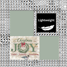 Christmas Joy Chart Place Keeper
