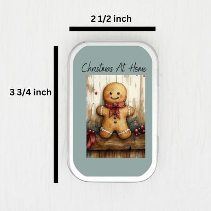 Christmas At Home Small Storage Tin
