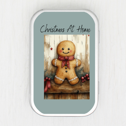Christmas At Home Small Storage Tin