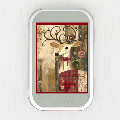Christmas Woodlands Small Storage Tin