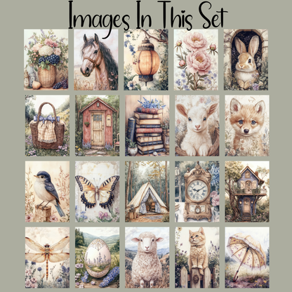 Spring Collection Floss Cards