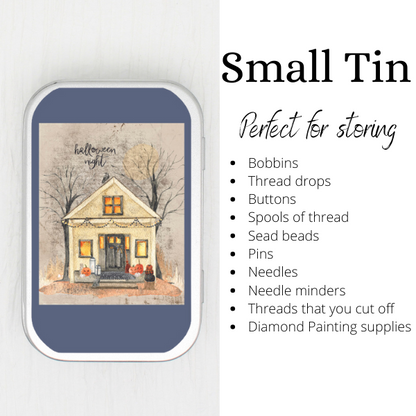 Halloween Night Small Storage Tin
