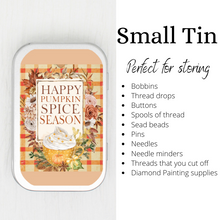 Pumpkin Spice Season Small Storage Tin