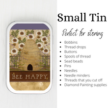 Bee Happy Small Storage Tin