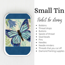 Blue Butterfly Small Storage Tin