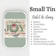 Christmas Joy Small Storage Tin
