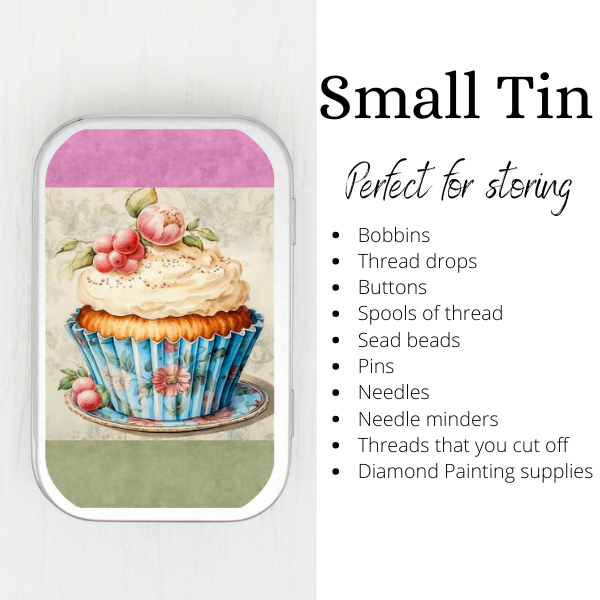 Cupcake Small Storage Tin