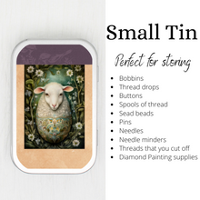 Golden Egg Animal Sheep Storage Tin