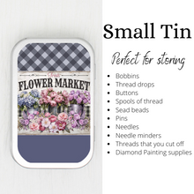 Flower Market Small Storage Tin