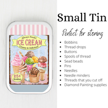 Ice Cream Small Storage Tin