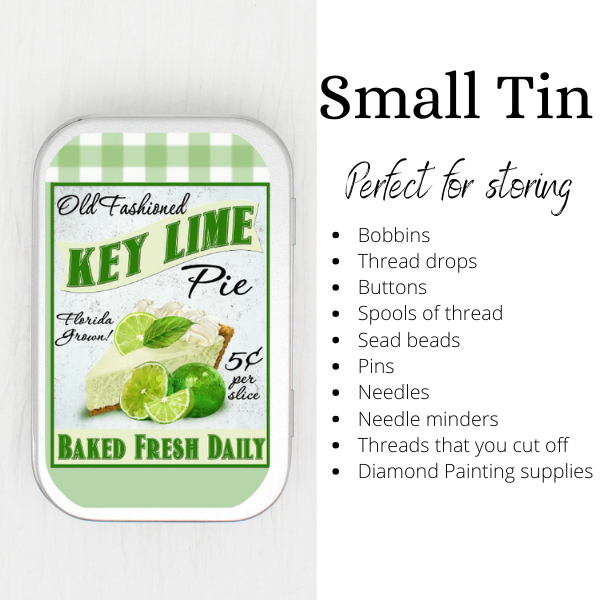 Key Lime Pie Small Storage Tin