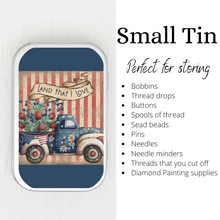 Land That I Love Truck Small Storage Tin