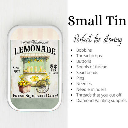 Lemonade Storage Tin