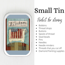 Let Freedom Ring Small Storage Tin