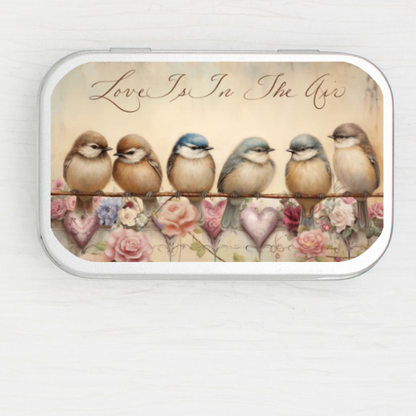 Love Is In The Air Small Storage Tin