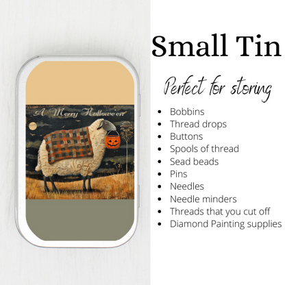 Merry Halloween Small Storage Tin
