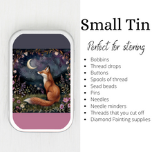 Night Fox Small Storage Tin