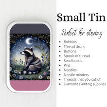 Night Raccoon Small Storage Tin