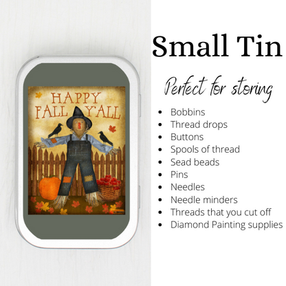 Scarecrow Small Storage Tin
