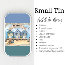 Seaside Cabin Small Storage Tin
