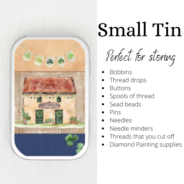 Shenanigan House Small Storage Tin