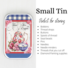 Time For Cuppa Small Storage Tin