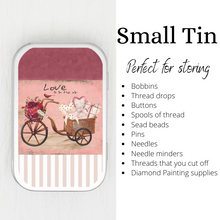 Valentine Bike Small Storage Tin