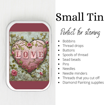Valentine Love Small Storage Tin