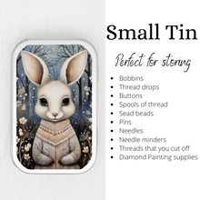 Winter Bunny Small Storage Tin