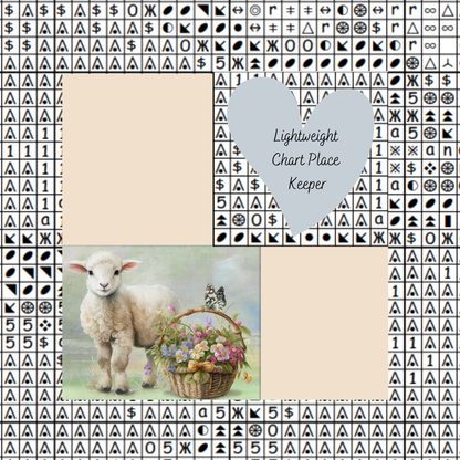Easter Lamb Chart Place Keeper