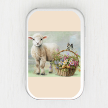 Easter Lamb Small Storage Tin