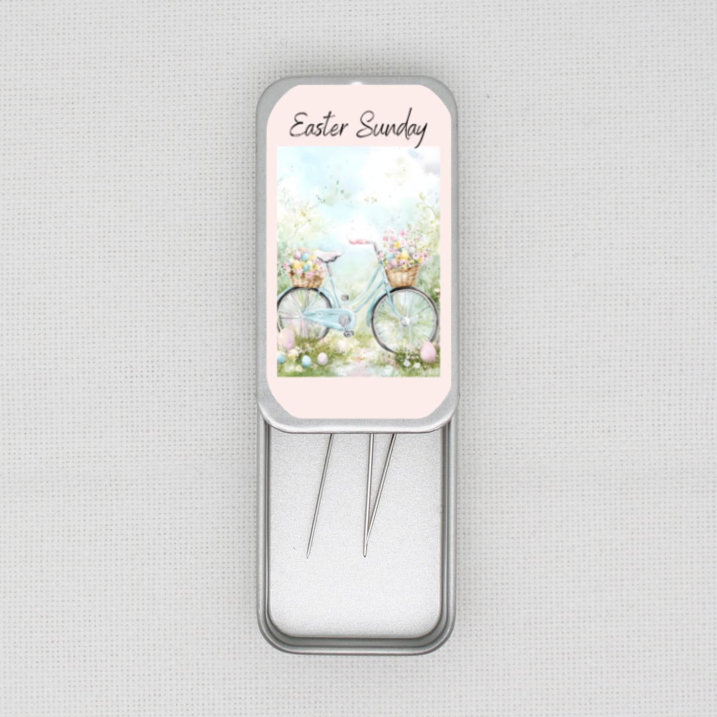 Easter Sunday Needle Tin