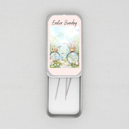 Easter Sunday Needle Tin