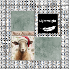 Fleece Navidad Chart Place Keeper
