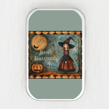 Halloween Witch Small Storage Tin