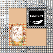 Pumpkin Spice Season Chart Place Keeper