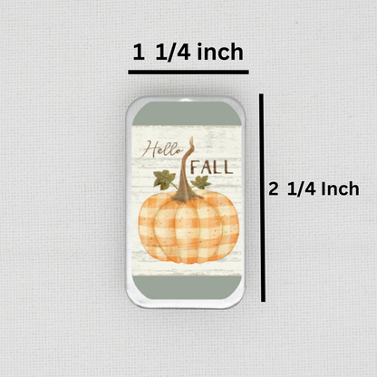 Hello Fall Needle Tin