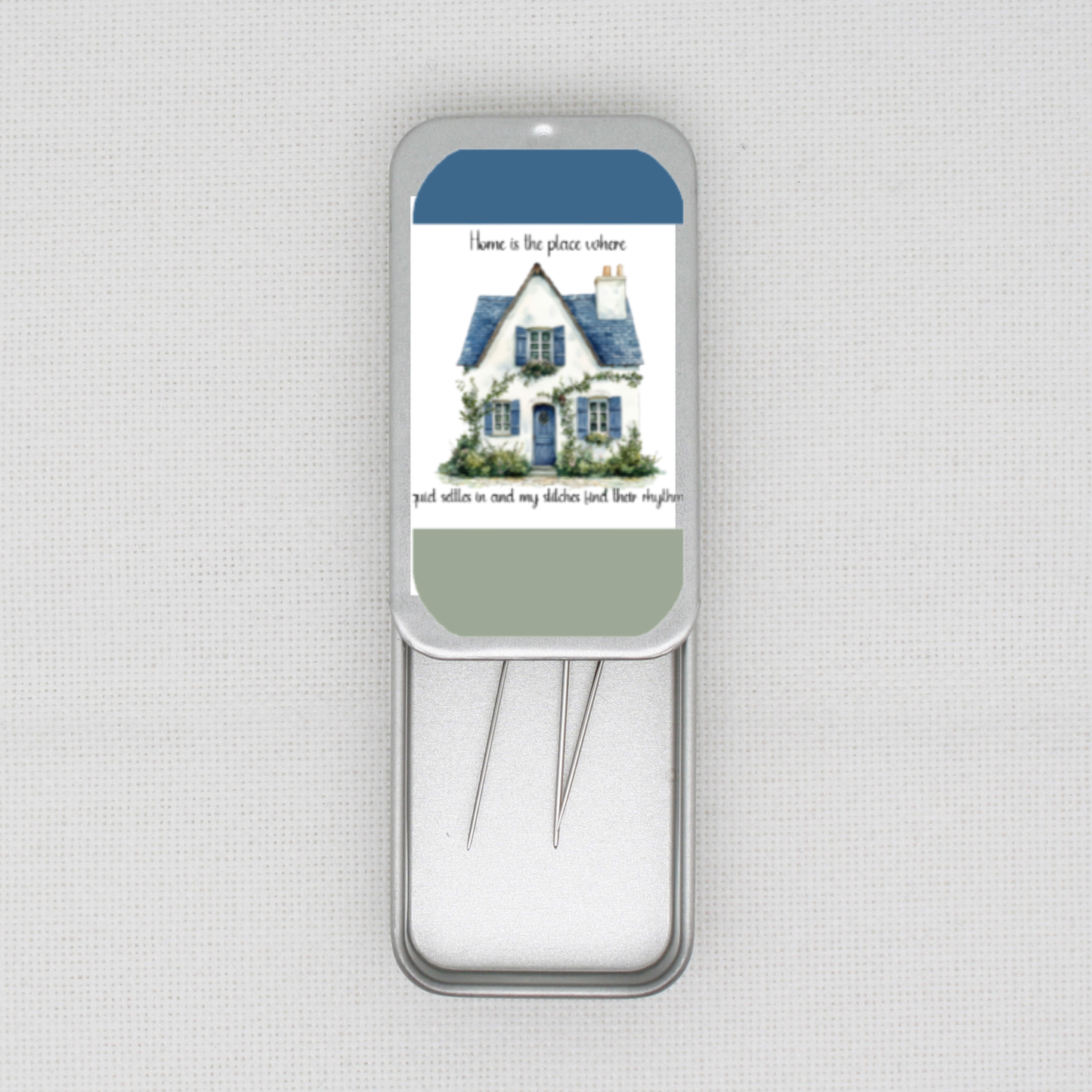 Home Is The Place  Needle Tin