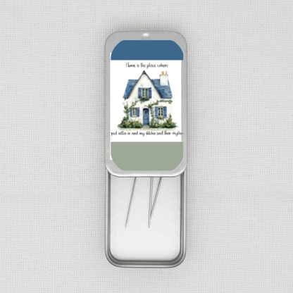 Home Is The Place  Needle Tin