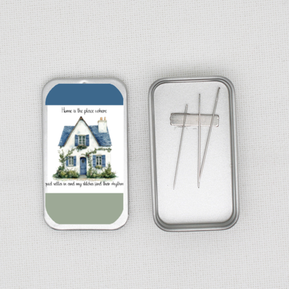 Home Is The Place  Needle Tin
