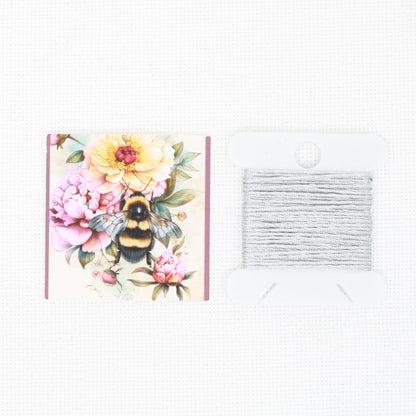 Bee And Flowers Needle Minder