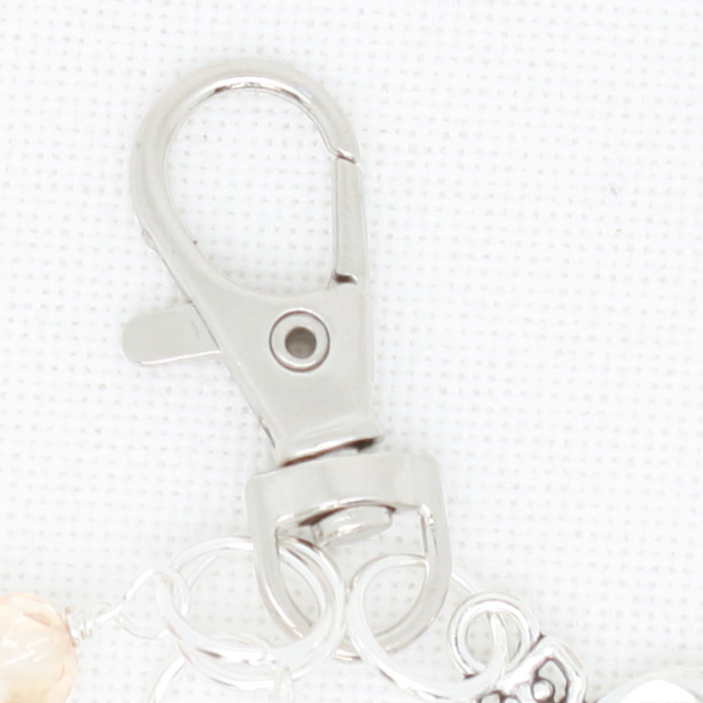 Bee And Flowers Zipper Pull/ Mini-Fob