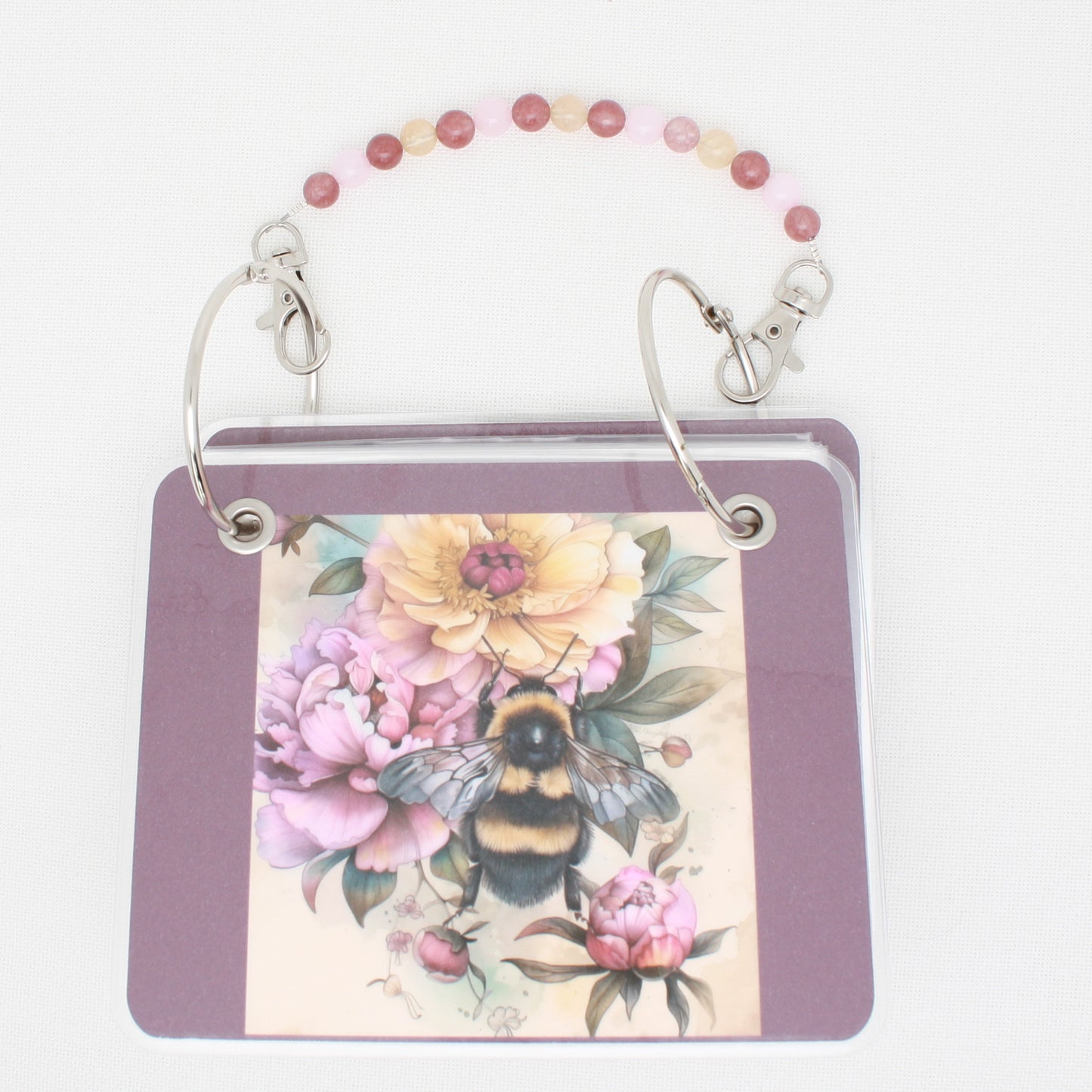 Bee And Flowers Floss Bag Book