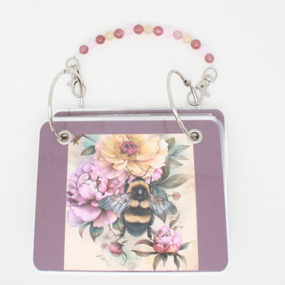 Bee And Flowers Floss Bag Book
