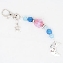 To The Moon Scissor Fob